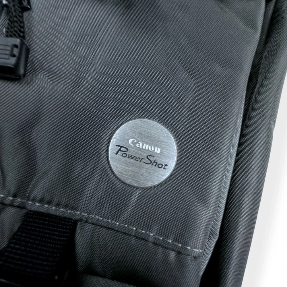 Canon PowerShot Camera Bag Carrying Case‎ PSC-1 Pack Pockets Gray Zip *